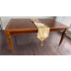 Image 1 : Beautiful Solid Wood Dinette Table w/Leaf & Table Runner( No Chairs)