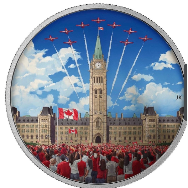 2017 $30 Celebrating Canada Day - 2 oz. Pure Silver Coin with Bonus Black Light
SKU: 161450
