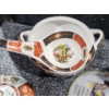 Image 4 : Japanese Porcelain Lidded Tureen & Ladle In The Imari Style, Chinese Ancient Hand Fan, And More.