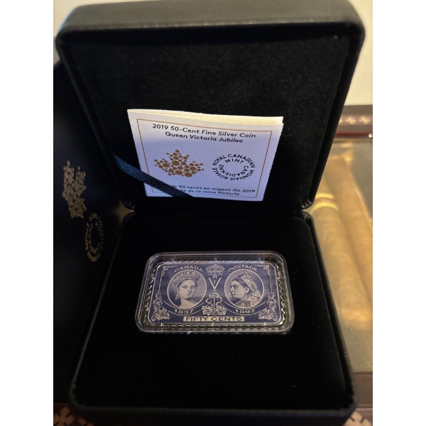 2019 50c Queen Victoria Jubilee - Pure Silver Coin