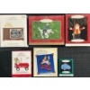 Image 1 : 6 Hallmark Keepsake Christmas Ornaments in Boxes