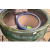 Image 3 : Pots- Olive 8" Diameter Top, 7 T and Brown (Green) 18" Diameter Top, 11 T