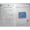 Image 2 : 9.8 ct Certified Blue Sapphire gemstone ($14,700 Appraisal)