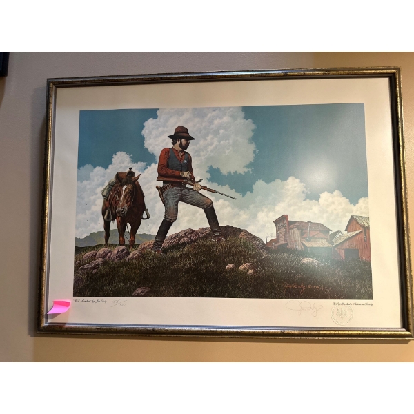 Hunting Print 'U.P. Marshal' by Jim Daly - 33W, 24T