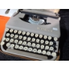 Image 3 : Smith-Corona Skyriter Model Typewriter w/ Carry Case 11 W, 12 D, 3.5 T (With Case Closed and Flat) 