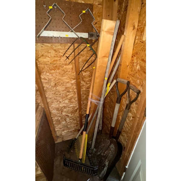 Set of Various Yard Improvement Tools 