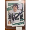 Image 1 : Joe Namath Authentic Jets Quarterback Autographed Card