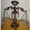 Image 1 : Vintage Hollywood Regency Scales of Justice 18T
