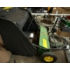 Image 2 : John Deere Tow-Behind Lawn Sweeper 42" wide Sweeping Path- T Handle Dump Cord