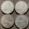 Image 2 : Canadian 25-cent Pieces 80% Silver 64.13 Grams