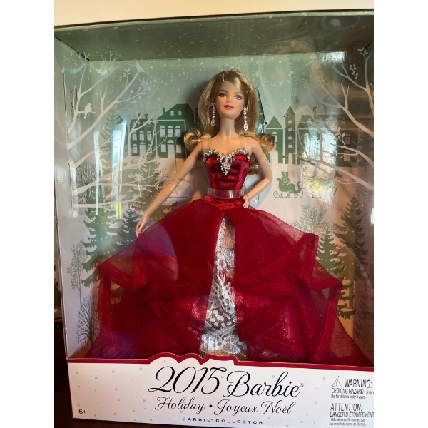 2015 holiday Barbie Limited, edition new inbox