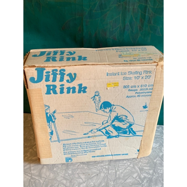 Vintage New in Box Jiffy Rink 