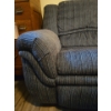 Image 2 : Vintage Reclining  Fabric Loveseat - 70W, 40D, 38T