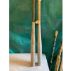 Image 5 : 1970-1980 collection of made in Canada Goalie and Hockey Sticks with vintage baseball bats 