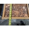 Image 14 : Ships At A dock Oil Painting, Solid Wood Duck Figurine, Traditional Kitchen Party In Copper Plaque.