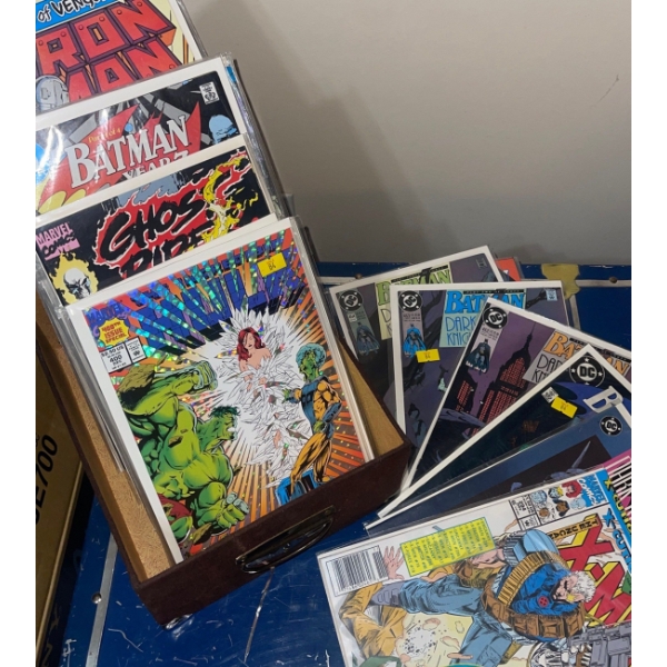 Assorted Comic Collections - DC Batman The Hulk & More 