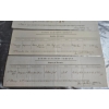 Image 2 : Vintage Documents From The Louth Gas-Light Company Registry Of Transfers, Dating From The Mid-19th.