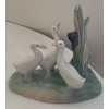 Image 1 : NAO By LLADRO Swan Gathering Porcelain Figure - 5L 