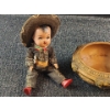 Image 3 : Eclectic Collection- Roseville Pottery Piece, Artist Signed Pottery and Vintage Decor