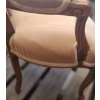Image 4 : Upholstered Chair w/ Button Back Design and Wood Frame 22 W, 19 D, 35 T  
