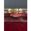 Image 13 : Chinese Wood Jewelry Chest with Jade Inlay and Brass Mounts