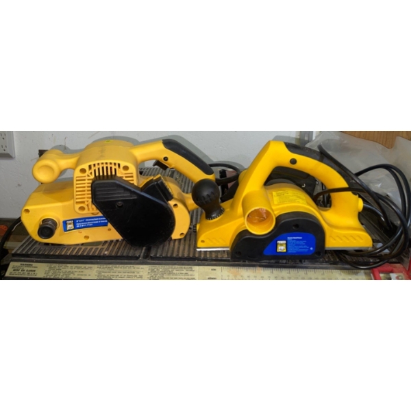 Powerfist Belt Sander & Electric Hand Planer 