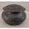 Image 1 : Gorgeous Intricately Carved Trinket Box Stamped 925  - 4W, 2.5T 