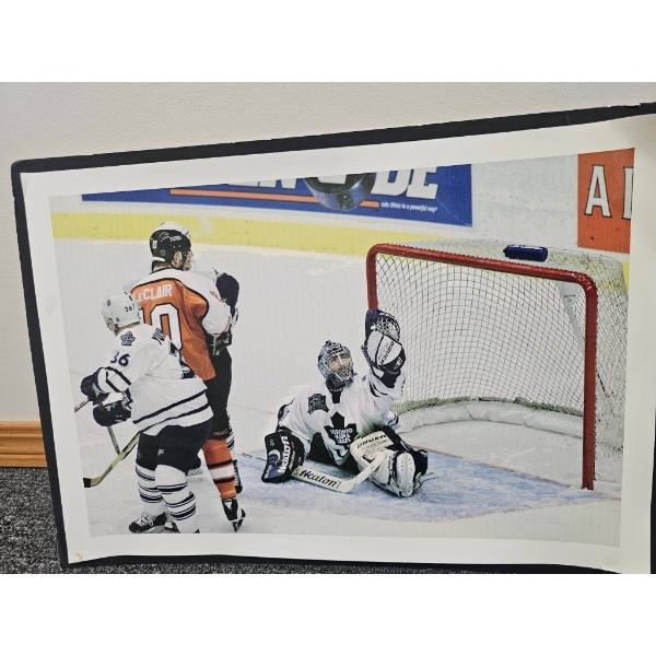 Vintage and Modern Hockey Photographs Featuring Iconic Moments