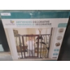 Image 1 : Designer Wood & Metal Adjustable  Gate. 28"-42.5" w, 30 h