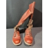 Image 1 : Pair of RCMP Boots - Vintage - Size Unknown but Looks like an 8 or 9