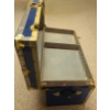 Image 5 : Antique Steamer Trunk w/ Key 34 w, 16.5 d, 17.5 h