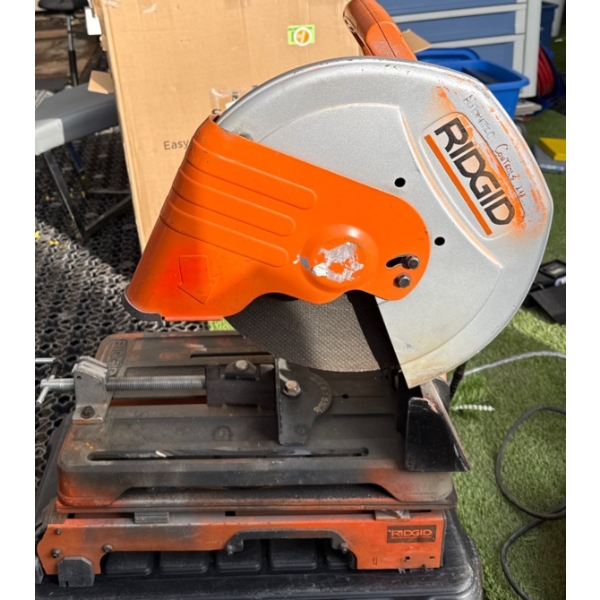 Heavy Duty RIGID 15 Amp 14 in. Abrasive Cut Off Saw Mo.CM14500