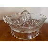Image 2 : Antique Crystal Citrus Juicer & Crystal Cruet w/ Stopper 8T