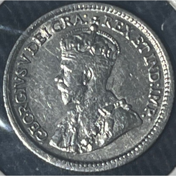 1914 Canada 5 Cent Coin