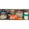Image 4 : Assorted Kitchen Items & Containers-Party Platter, Mini Beater 
& More