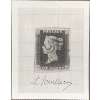 Image 5 : 1840 Authenticated First Issue Original Penny Black Stamp Oldest Postage Stamp & Book 