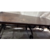 Image 2 : Gorgeous Large Solid Wood & Metal Coffee Table by Stanley Furniture  - 65W, 30D, 21T 