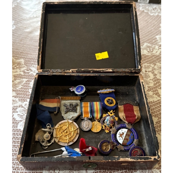 Masonic Pins and Items, plus Police Pins 