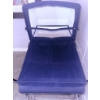Image 3 : Vintage 1979 Pram with Chrome Frame and Navy Canopy