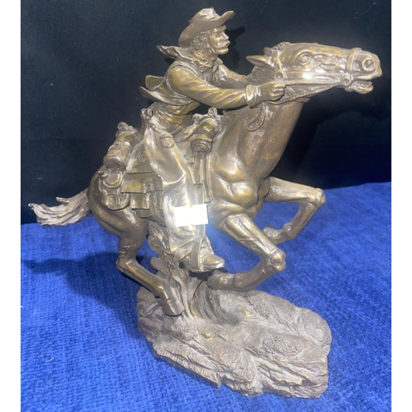 Cowboy Remington Replica  7" tall