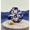 Image 3 : Hand Painted Blue & White Snuff Bottle with Spoon 2.5H