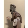 Image 6 : LLADRO (Heavy Damage- See Descrp. & Photos) Porcelain Jesus w/ Crucifix & Base x2 17T 