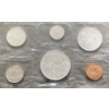 Image 1 : 1963 Canadian Uncirculated Coin Set 80% Silver 1.11 Ounces