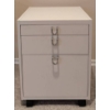 Image 3 : White Three-Drawer Rolling Storage Cabinet with Luxury Monte Blanc Writing Set