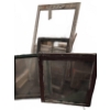Image 5 : Old Painted Wooden Window Frames with Glass Panes