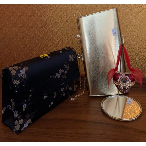 Set of Vintage Purses, and an Adorable Intricate Magnetic Trinket Box 
