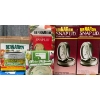 Image 7 : 18 Clear Glass Canning Jars and Lids/Caps Bundle