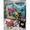 Image 1 : Canadian Quarter sets with Sterling Silver RCM Dollar