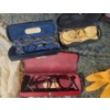 Image 4 : Vintage: Eye Glasses and Cases, Gloves (White Gloves/ Small Tears) Case: 7 W, 5 D, 5 T Plus Straps 