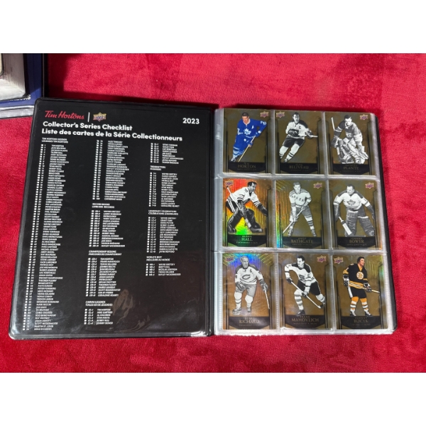 Collection of Hockey trading cards